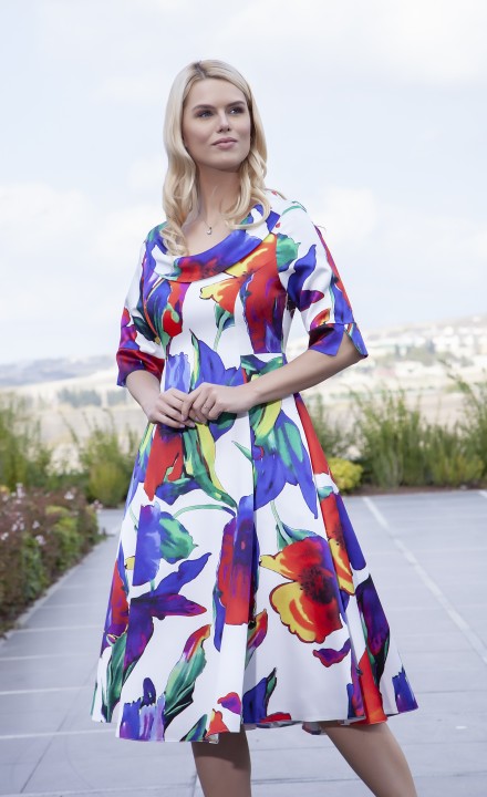 Lizabella SS20 - Floral Patterned Dress