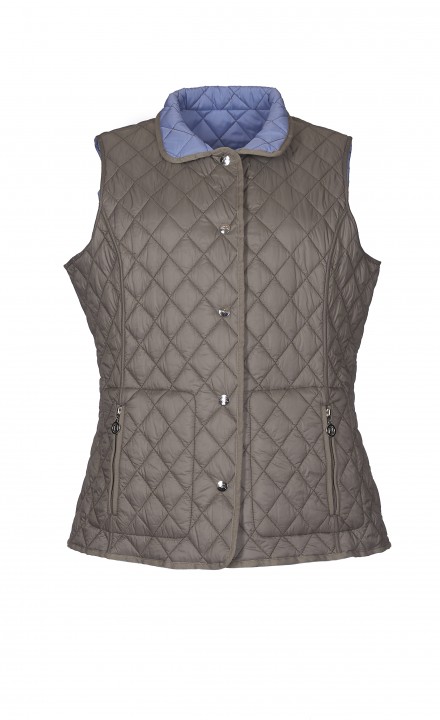 Norman Coats SS20 - Reversed Pale Blue Waistcoat