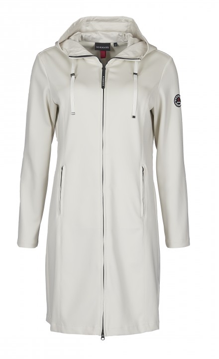 Norman Coats SS20 - Full Length Cream Jacket