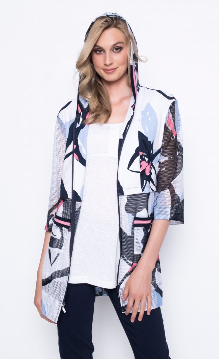 Picadilly SS20 - Patterned Sheer Blouse